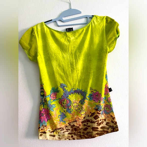 ROBERTO CAVALLI (CJ) JEANS MILLENNIUM TOP, SIZE M - Picture 6 of 8